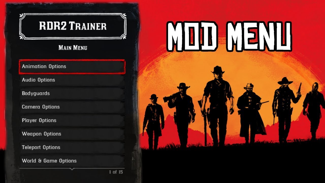 RDR2 Online Cheat Menu
