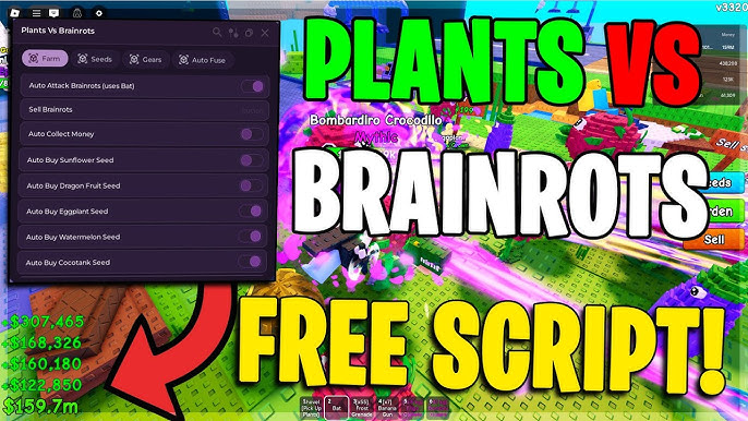 Roblox | Plants vs Brainrots Script
